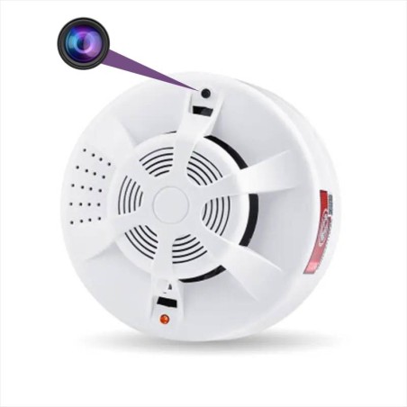 WIFI camera smoke detector accessible remotely