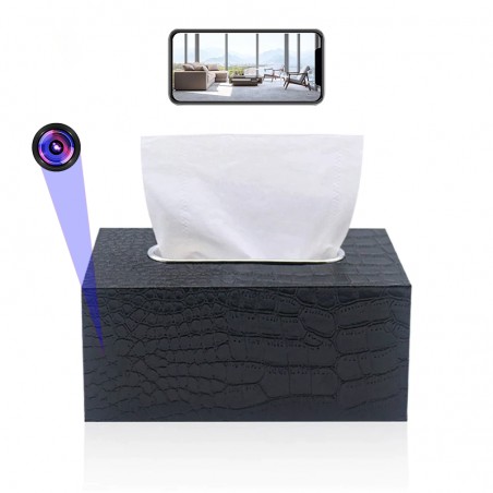 WiFi Camera in Tissue Box with Remote Access